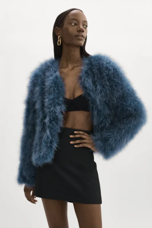DEORA | Feather Jacket made by LAMARQUE