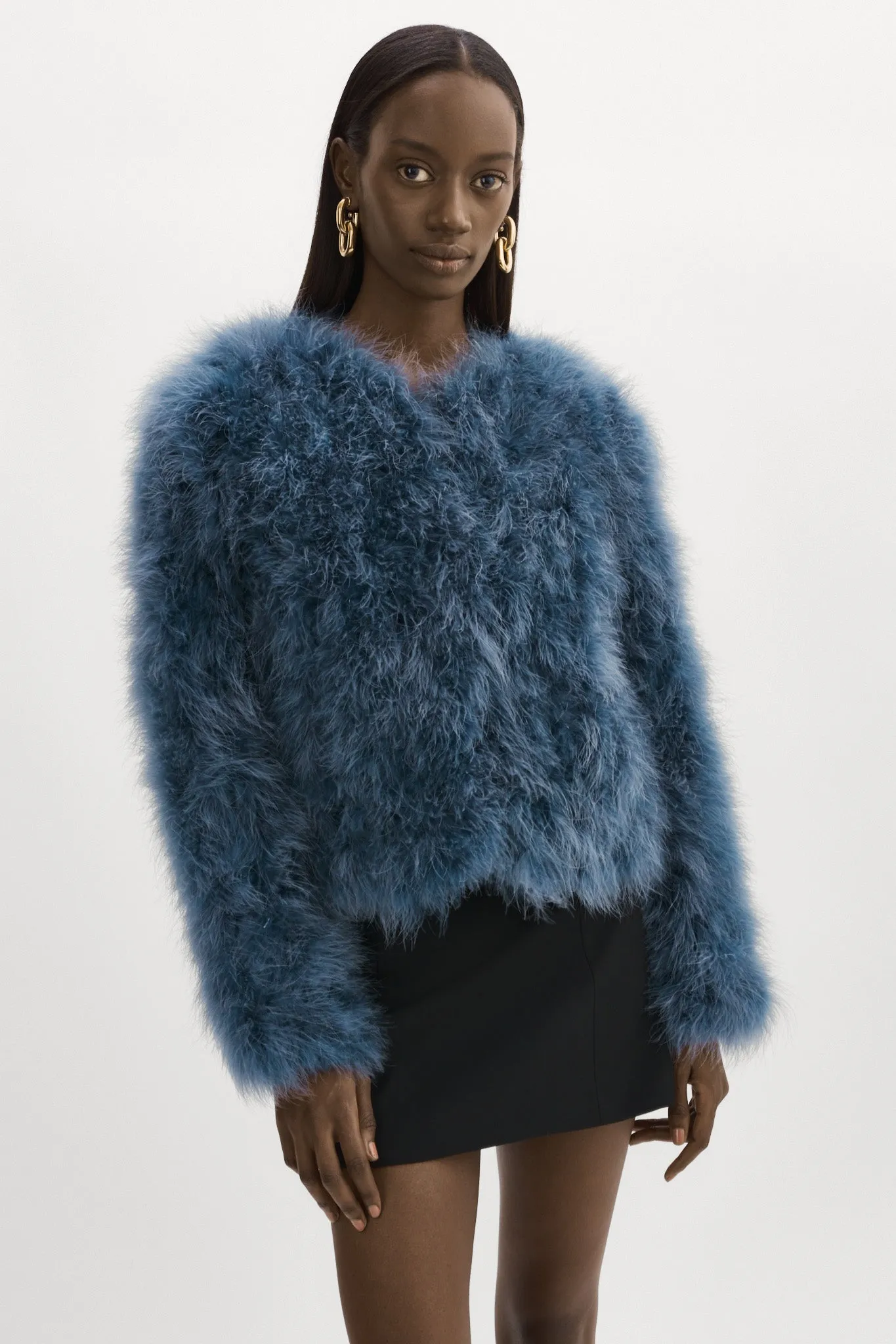 DEORA | Feather Jacket sold by LAMARQUE product image thumbnail 3