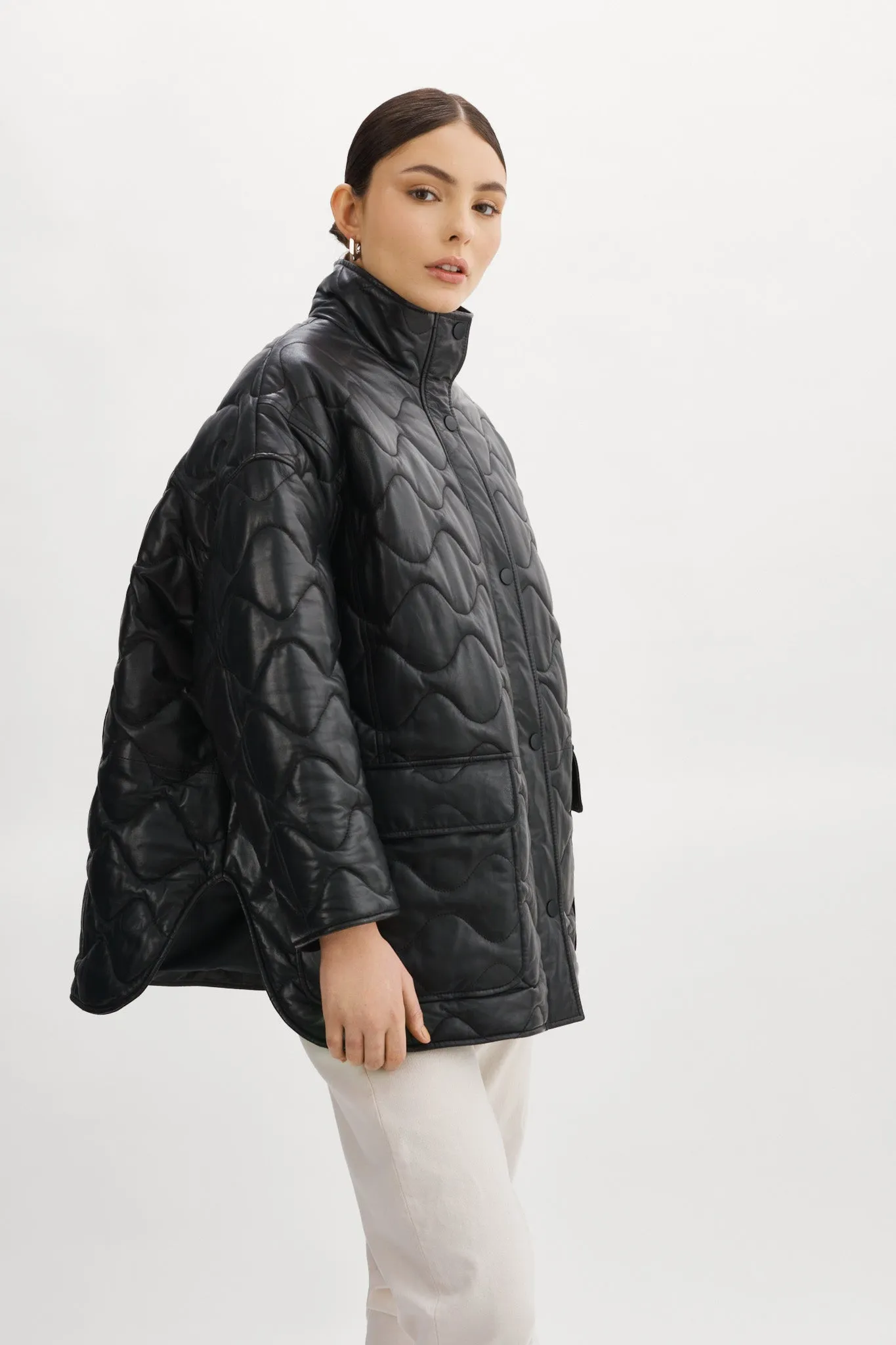 BERUKA | Quilted Leather Jacket sold by La Marque product image thumbnail 4