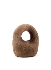 ALIX | Mini Faux Fur Hobo Bag sold by La Marque