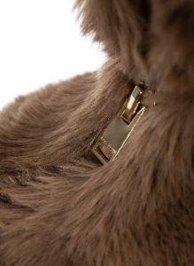 ALIX | Mini Faux Fur Hobo Bag sold by La Marque