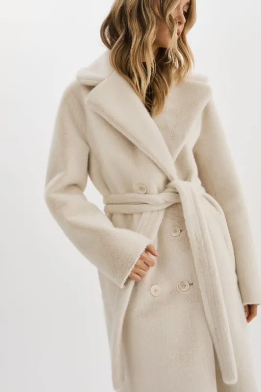 ABIGAIL | Faux Shearling Reversible Coat sold by LAMARQUE