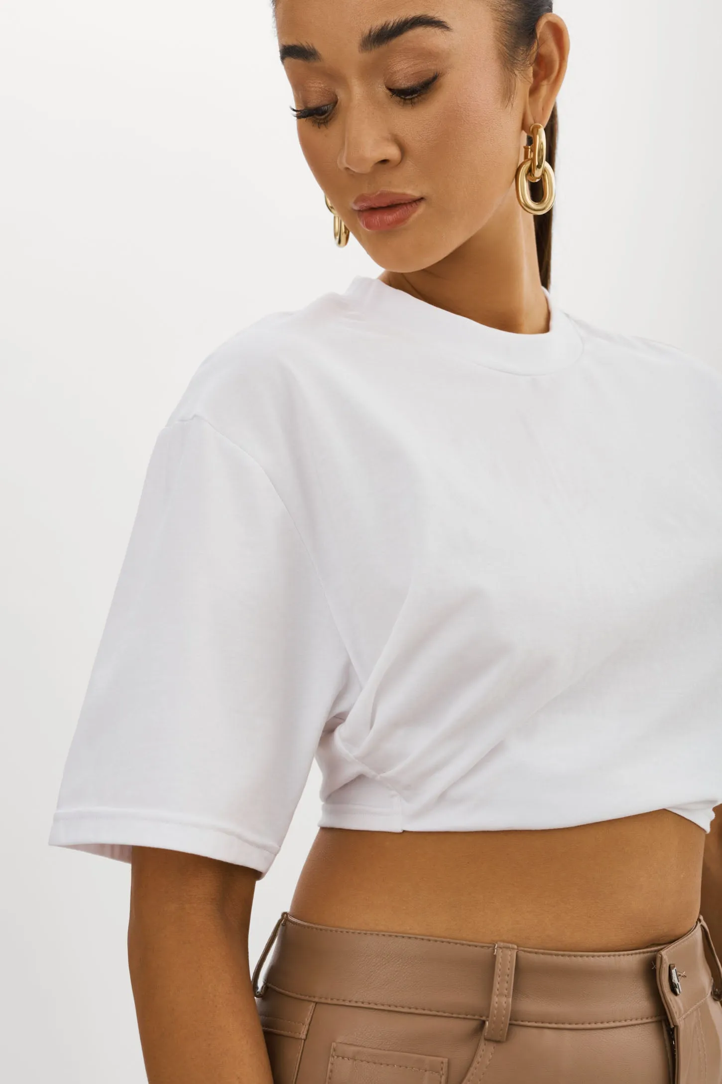 NAIA | Cropped Tee sold by La Marque product image thumbnail 3