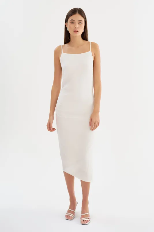 MACARIA | Cotton Midi Dress sold by La Marque