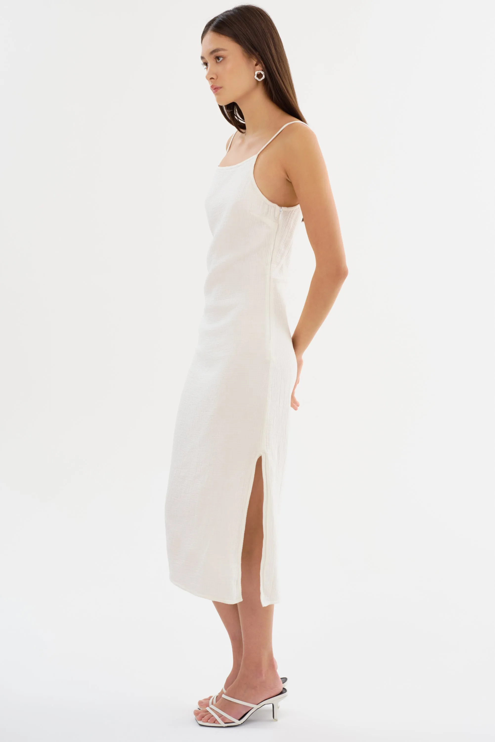 MACARIA | Cotton Midi Dress sold by La Marque product image thumbnail 3