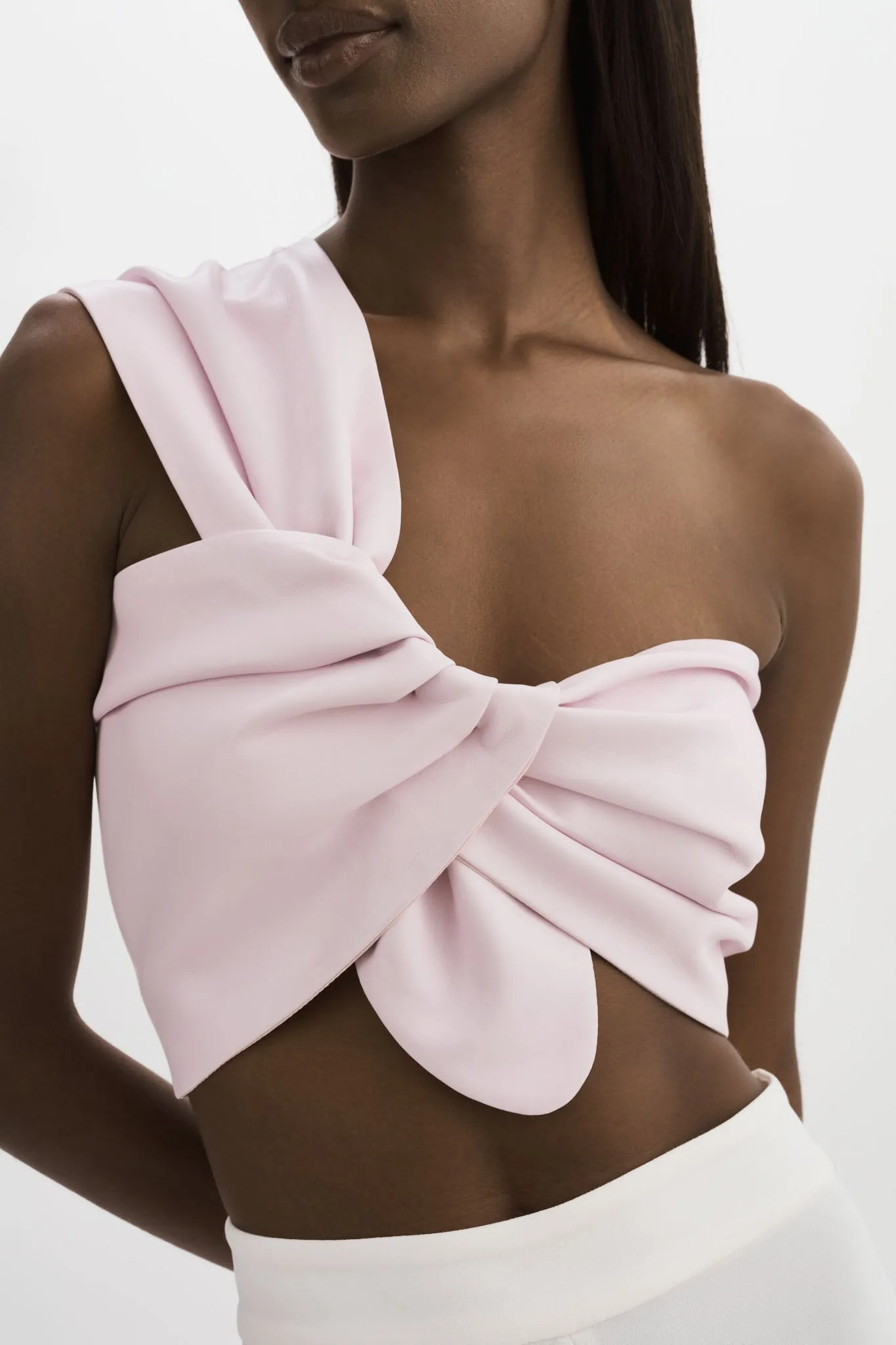 JOLIE | Faux Leather One Shoulder Top sold by LAMARQUE product image thumbnail 2