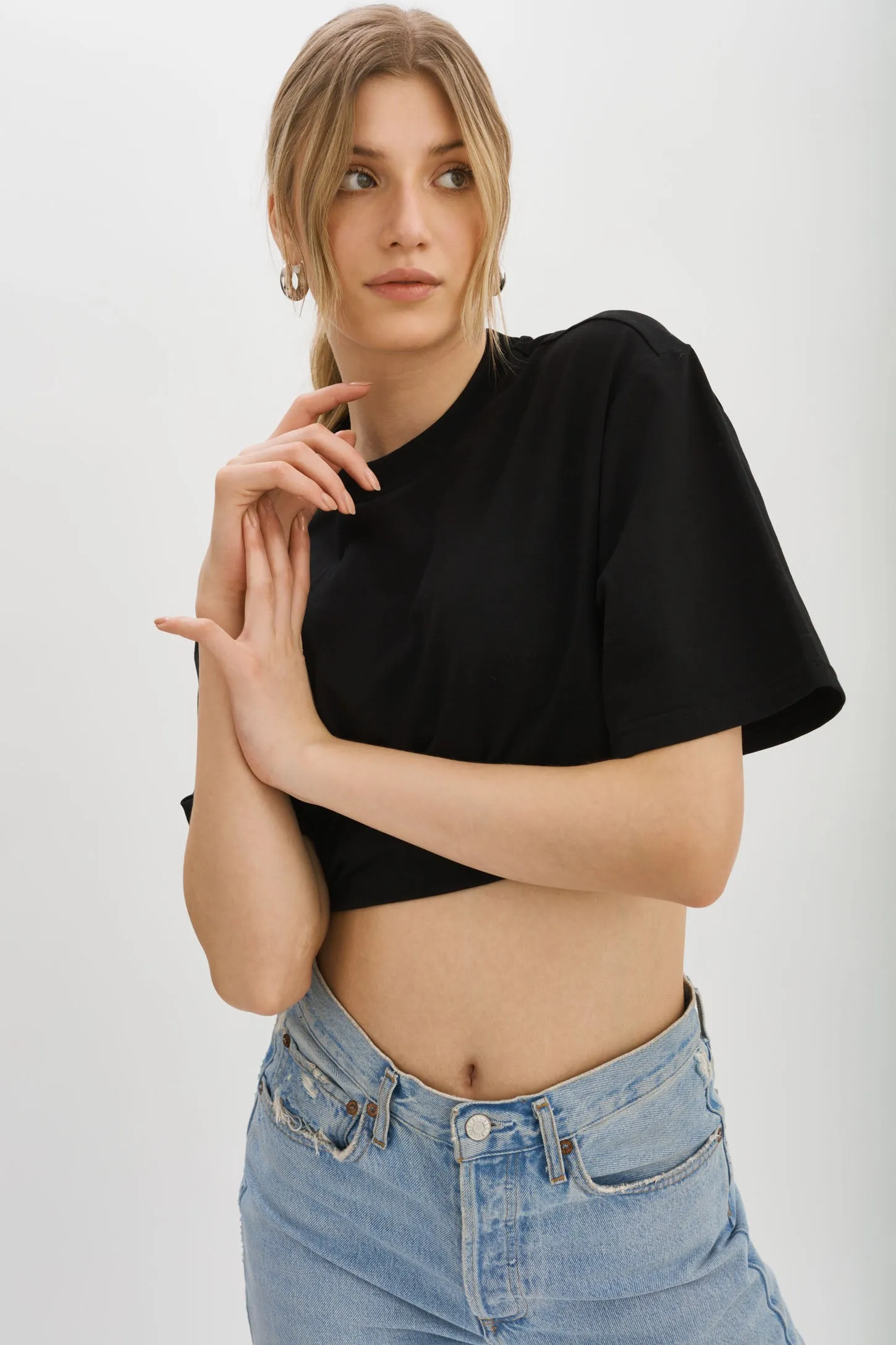 NAIA | Cropped Tee sold by La Marque product image thumbnail 2