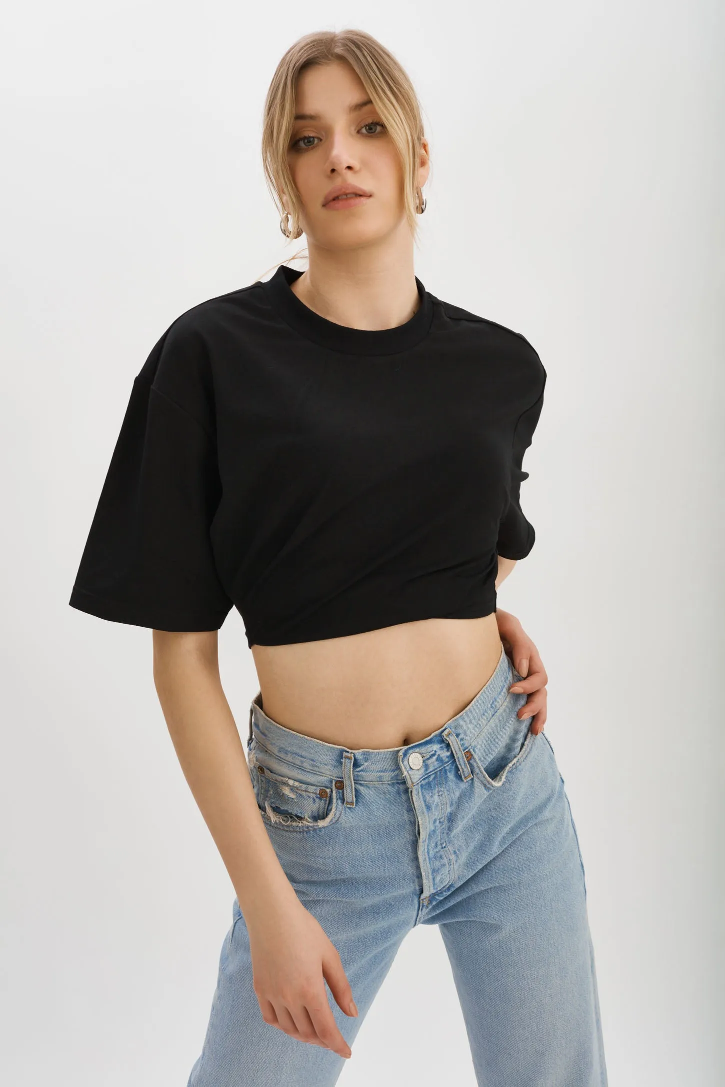 NAIA | Cropped Tee sold by La Marque