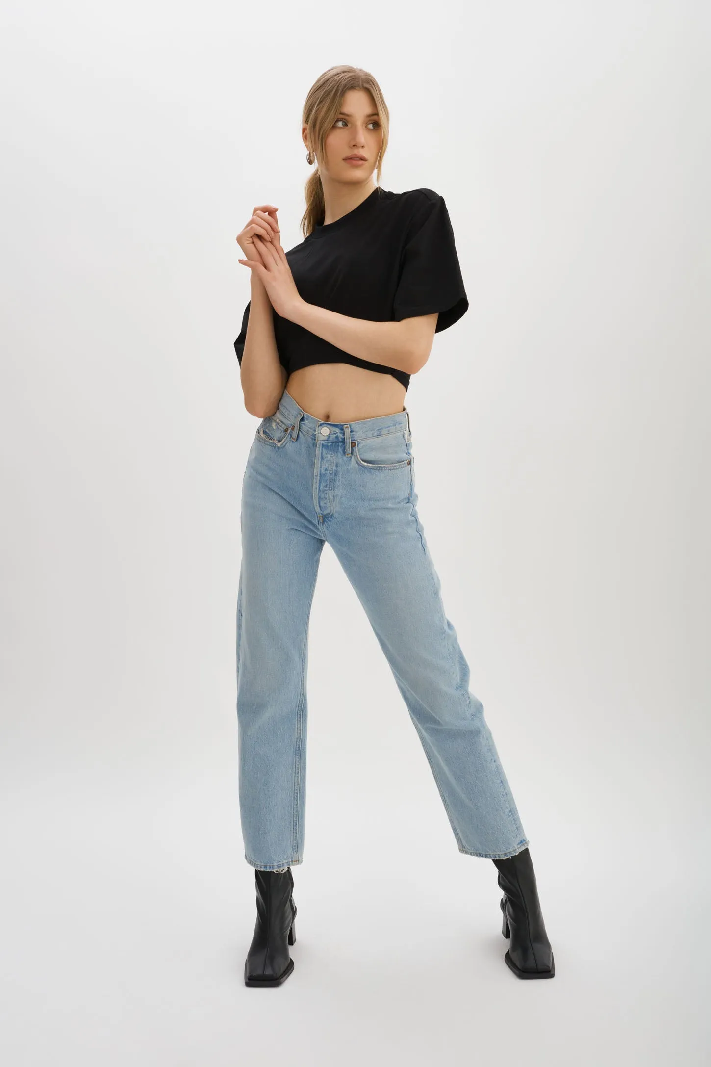 NAIA | Cropped Tee sold by La Marque product image thumbnail 5
