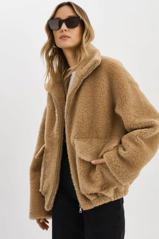 KIM |  Sherpa Jacket sold by La Marque