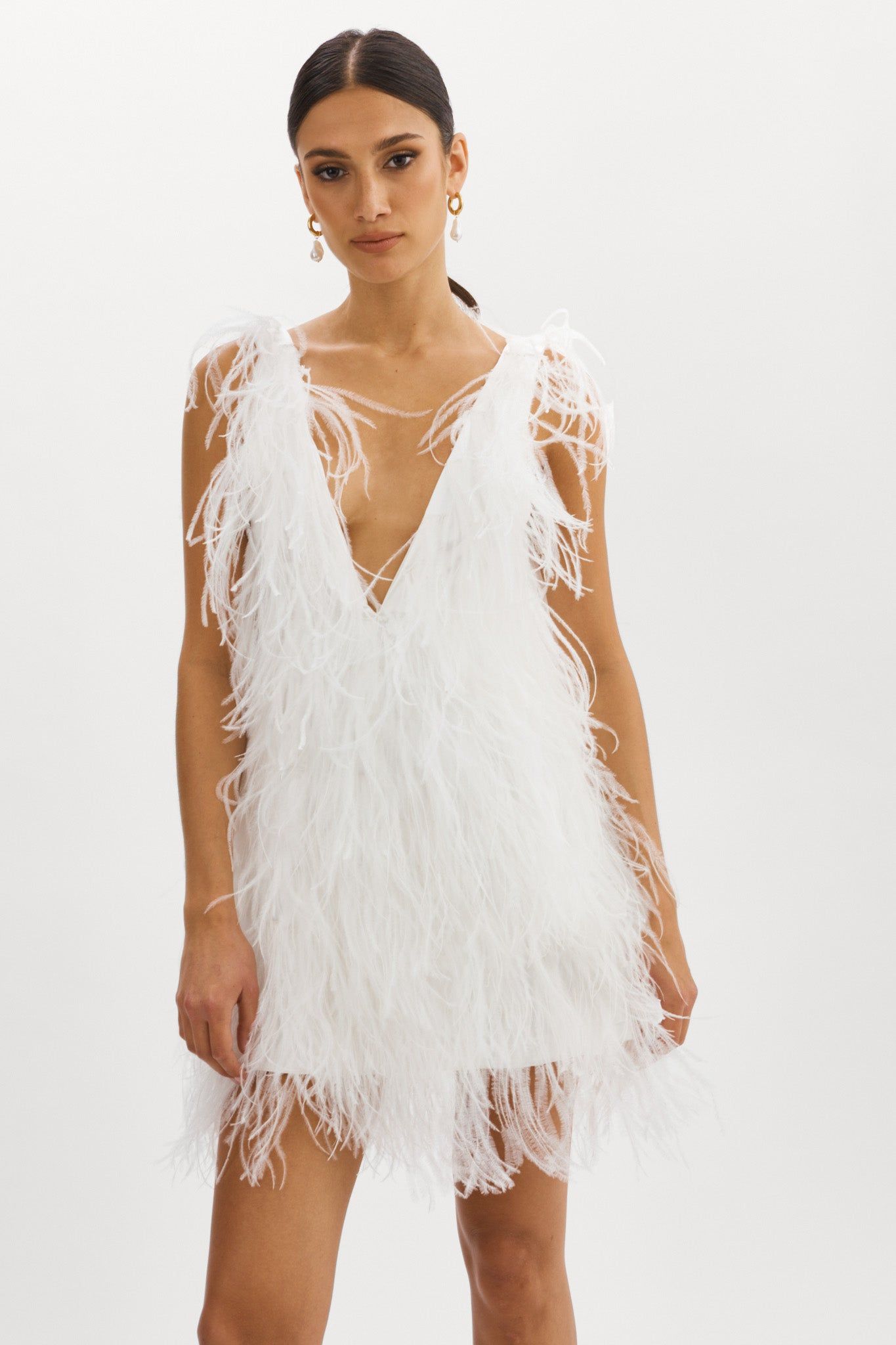 ALENA | Feather Dress sold by La Marque product image thumbnail 3