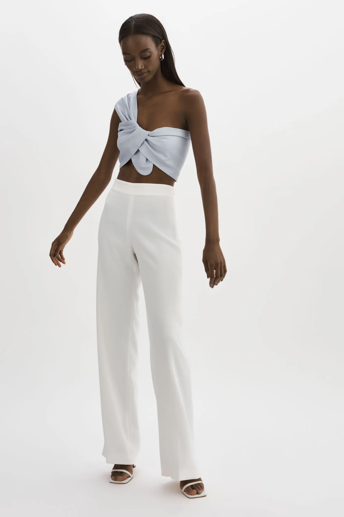 JOLIE | Faux Leather One Shoulder Top sold by La Marque product image thumbnail 5