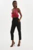 LUV | Leather Top sold by La Marque