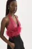 LUV | Leather Top sold by La Marque