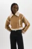 ADRINA | Faux Shearling Crop Jacket sold by La Marque