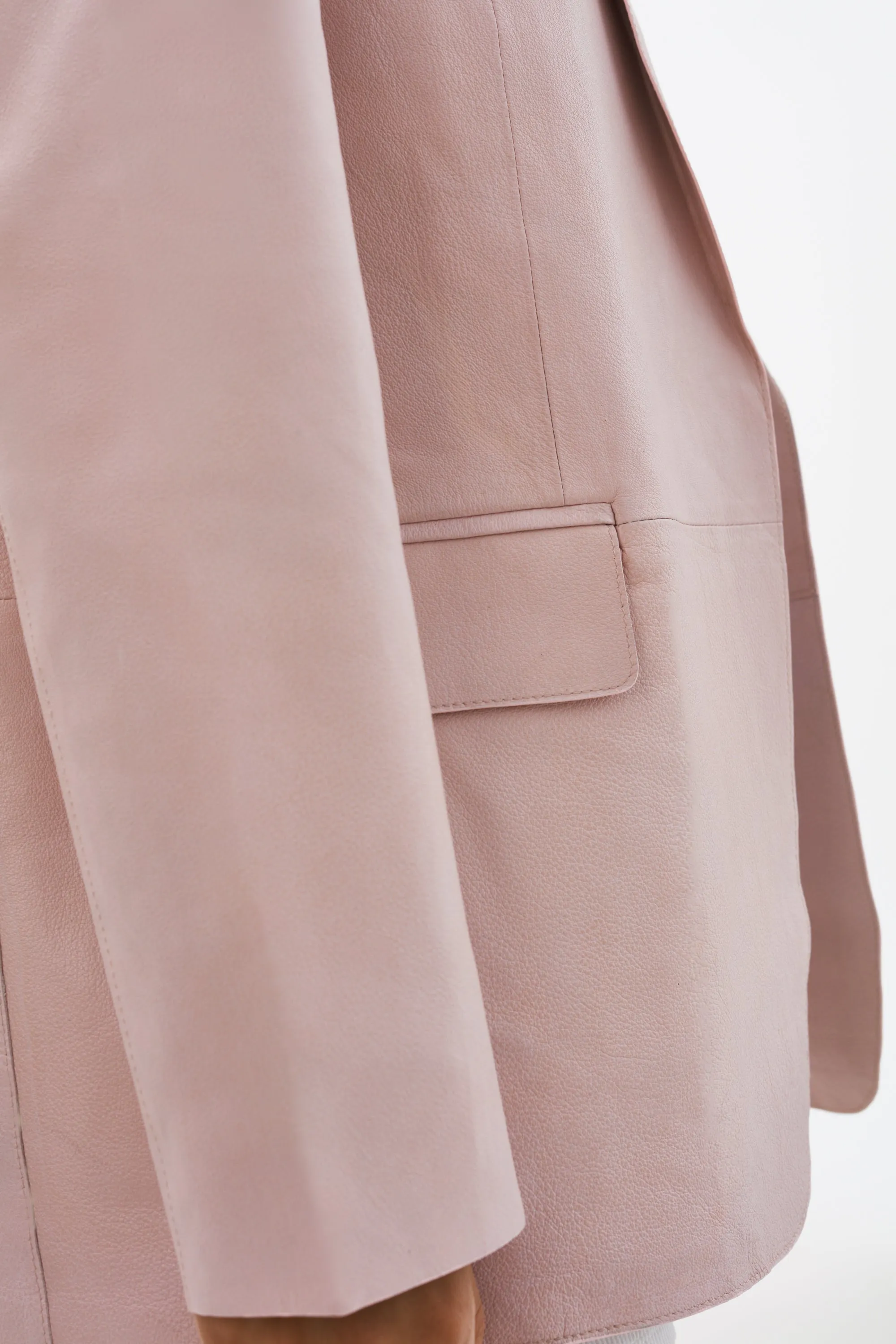 QUIRINA | Leather Blazer sold by La Marque product image thumbnail 3