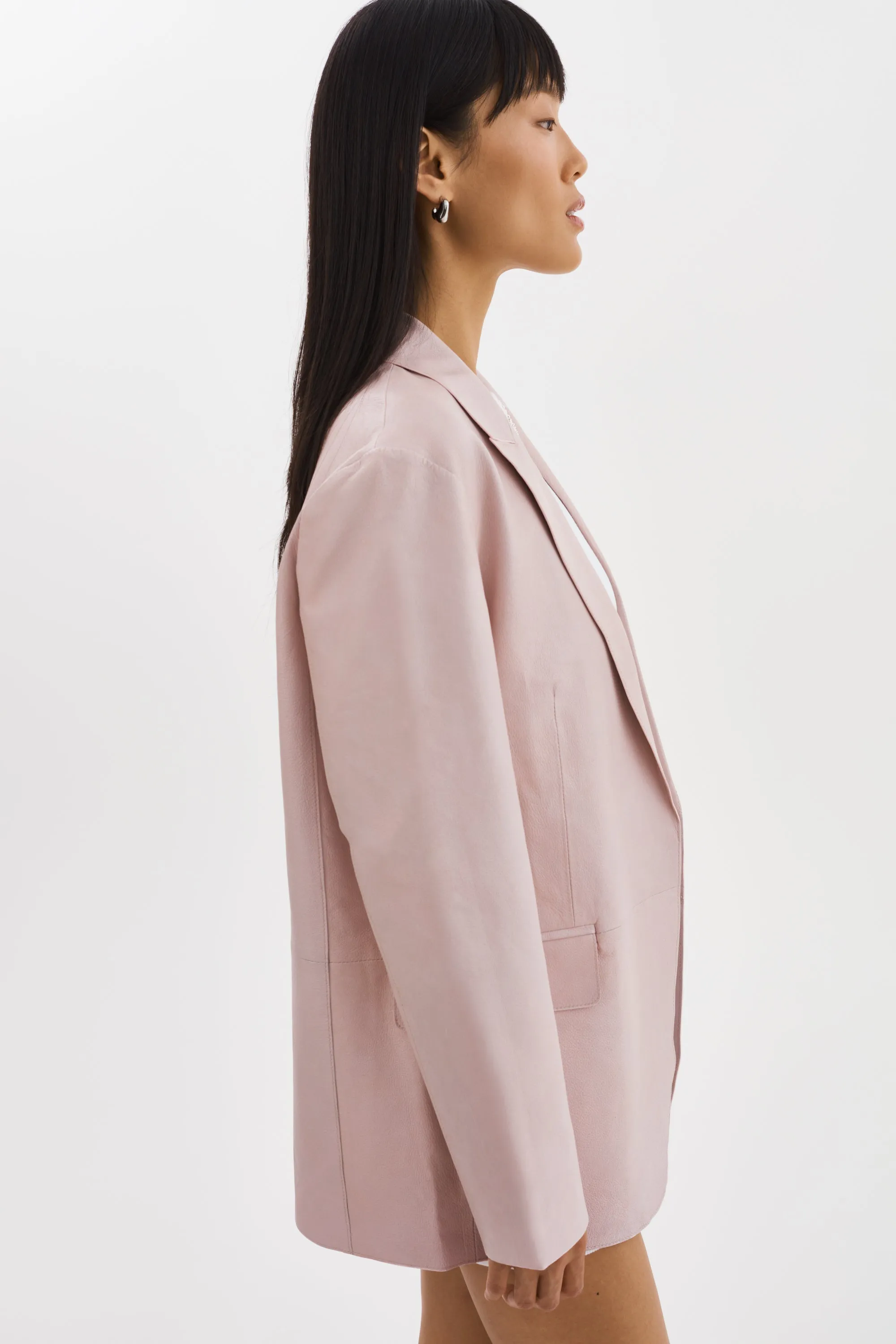 QUIRINA | Leather Blazer sold by La Marque product image thumbnail 4
