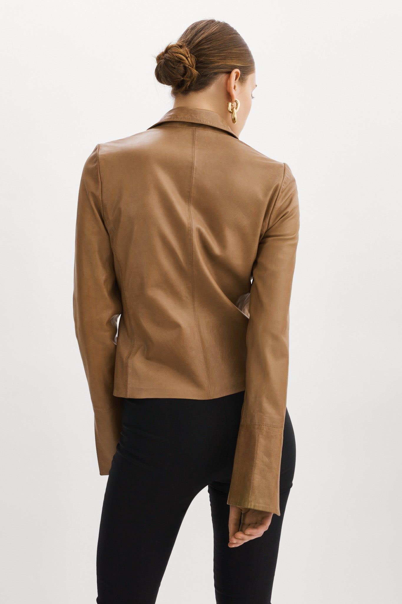 NATASHA | Leather Tie Top sold by La Marque product image thumbnail 6