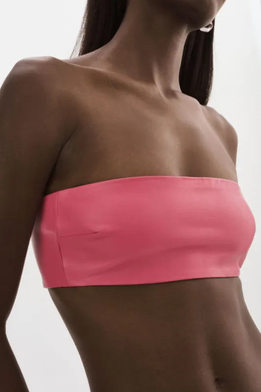 BERNADINE | Leather Bandeau sold by LAMARQUE
