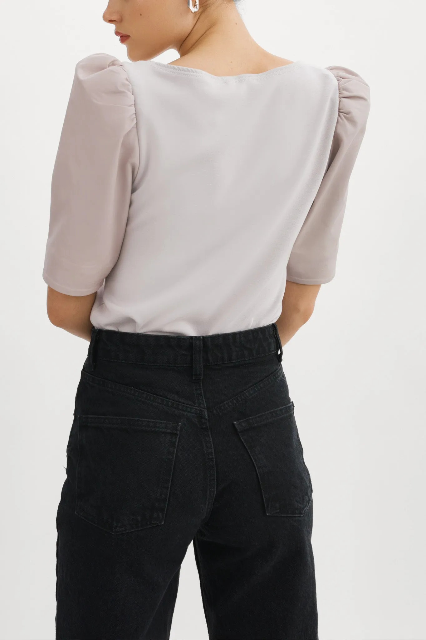 KIRA | Puff Sleeve Top sold by LAMARQUE product image thumbnail 5