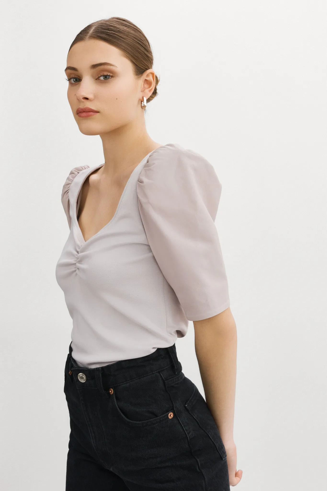 KIRA | Puff Sleeve Top sold by LAMARQUE product image thumbnail 2