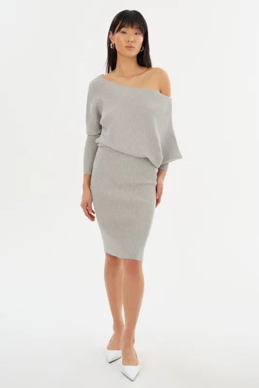 ZENOBIA | Knit Midi Dress made by LAMARQUE