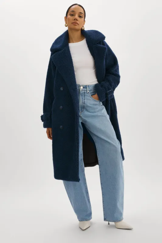 MALANI | Sherpa Coat sold by La Marque