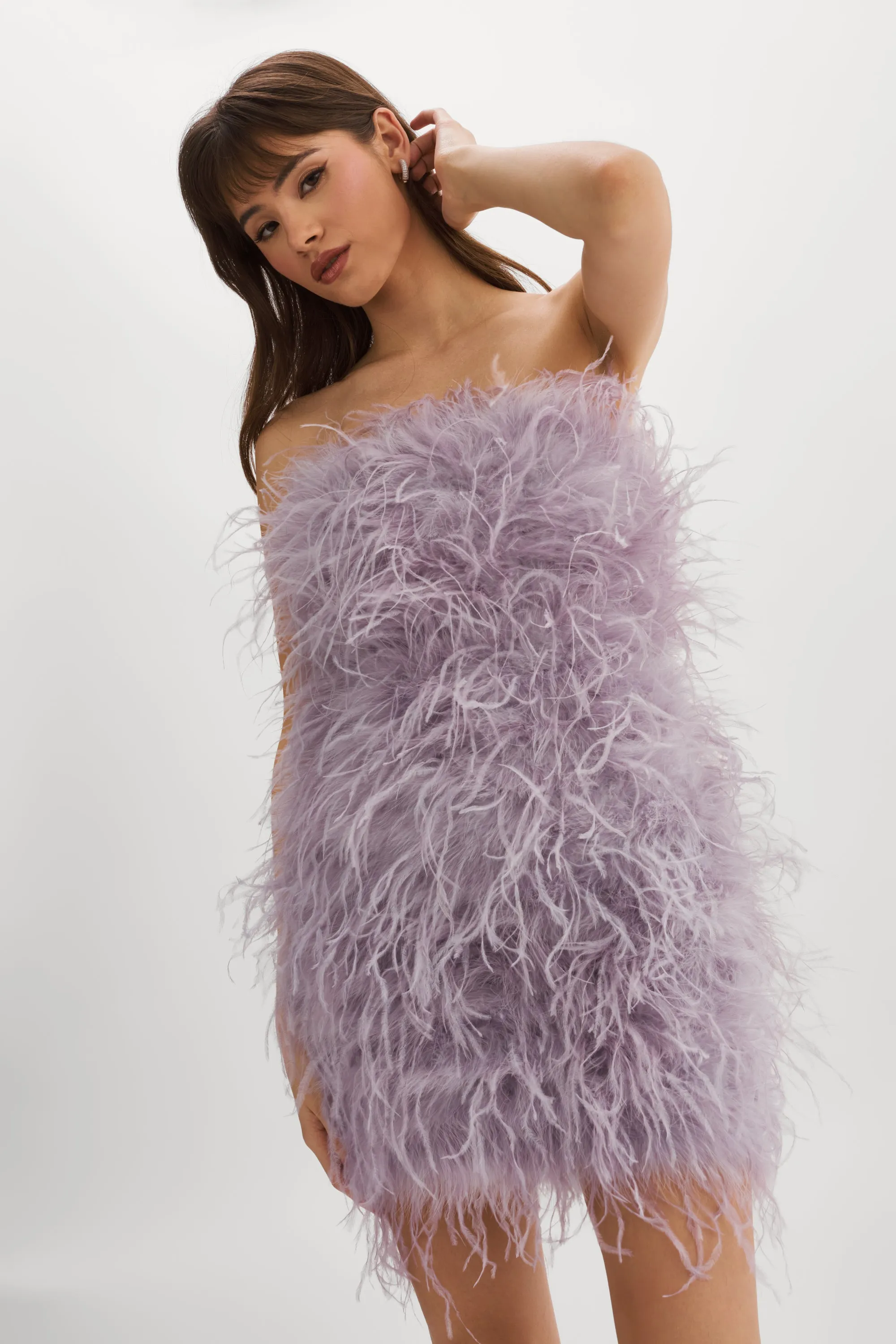 TRIANA | Feather Dress sold by LAMARQUE product image thumbnail 3