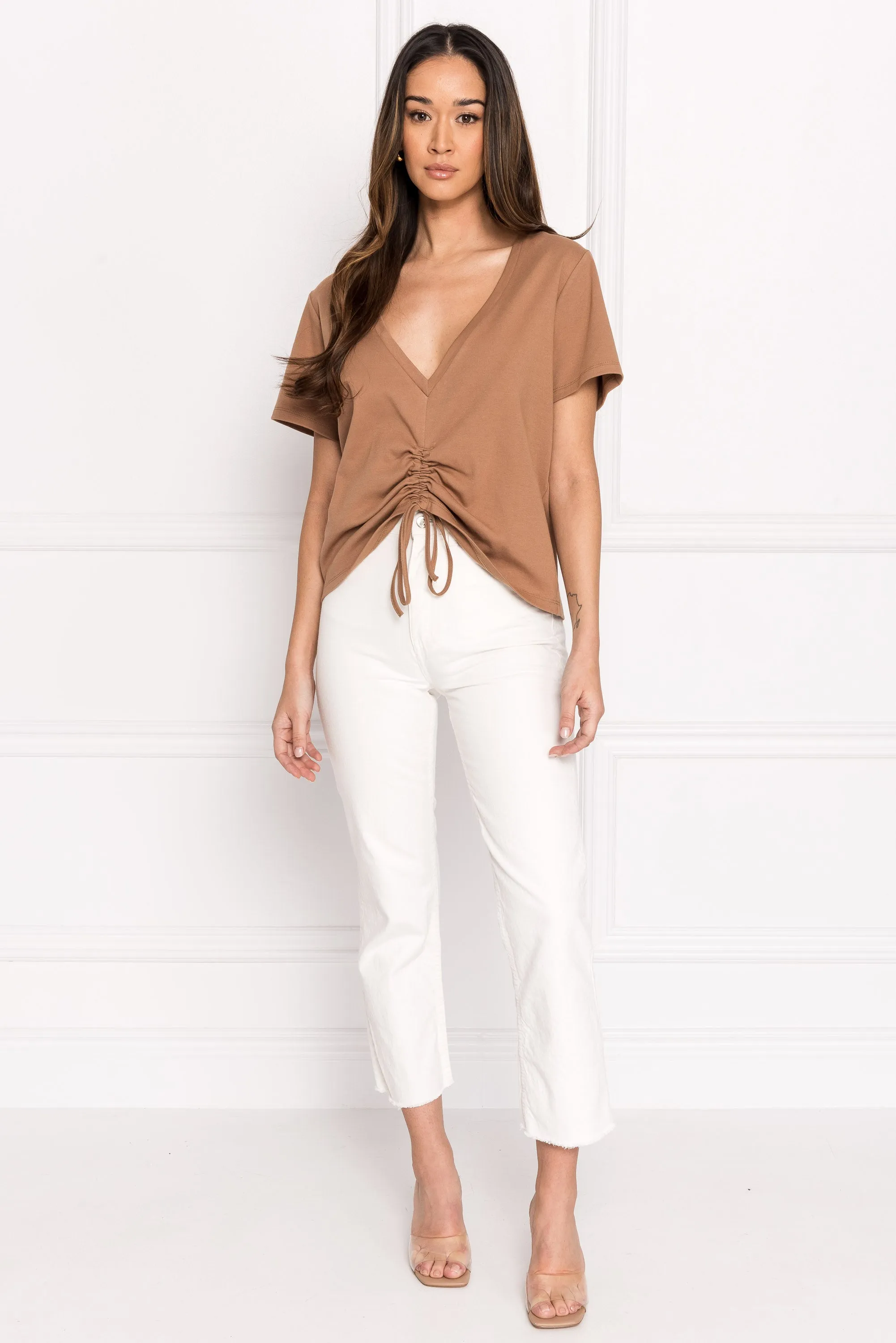 ENYA Ruched Tee sold by La Marque product image thumbnail 2
