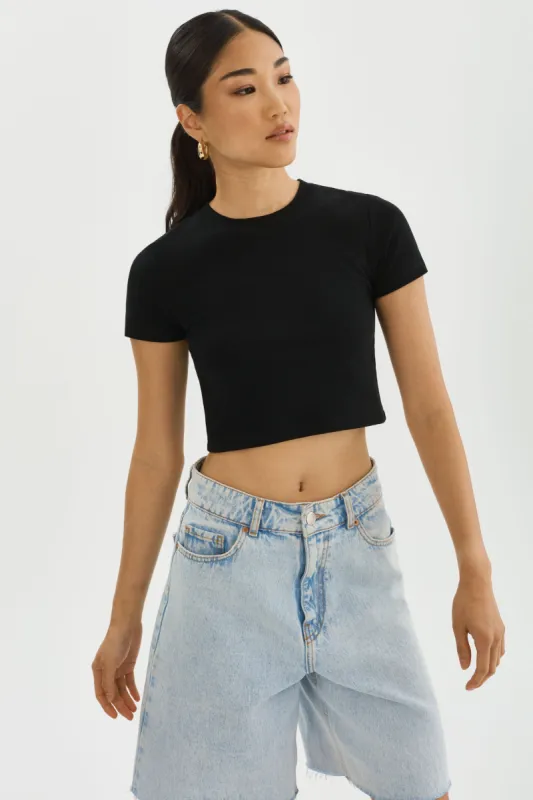 INGA | Cropped T-Shirt sold by La Marque