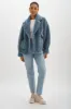 BADU | Oversized Faux Shearling Jacket sold by La Marque