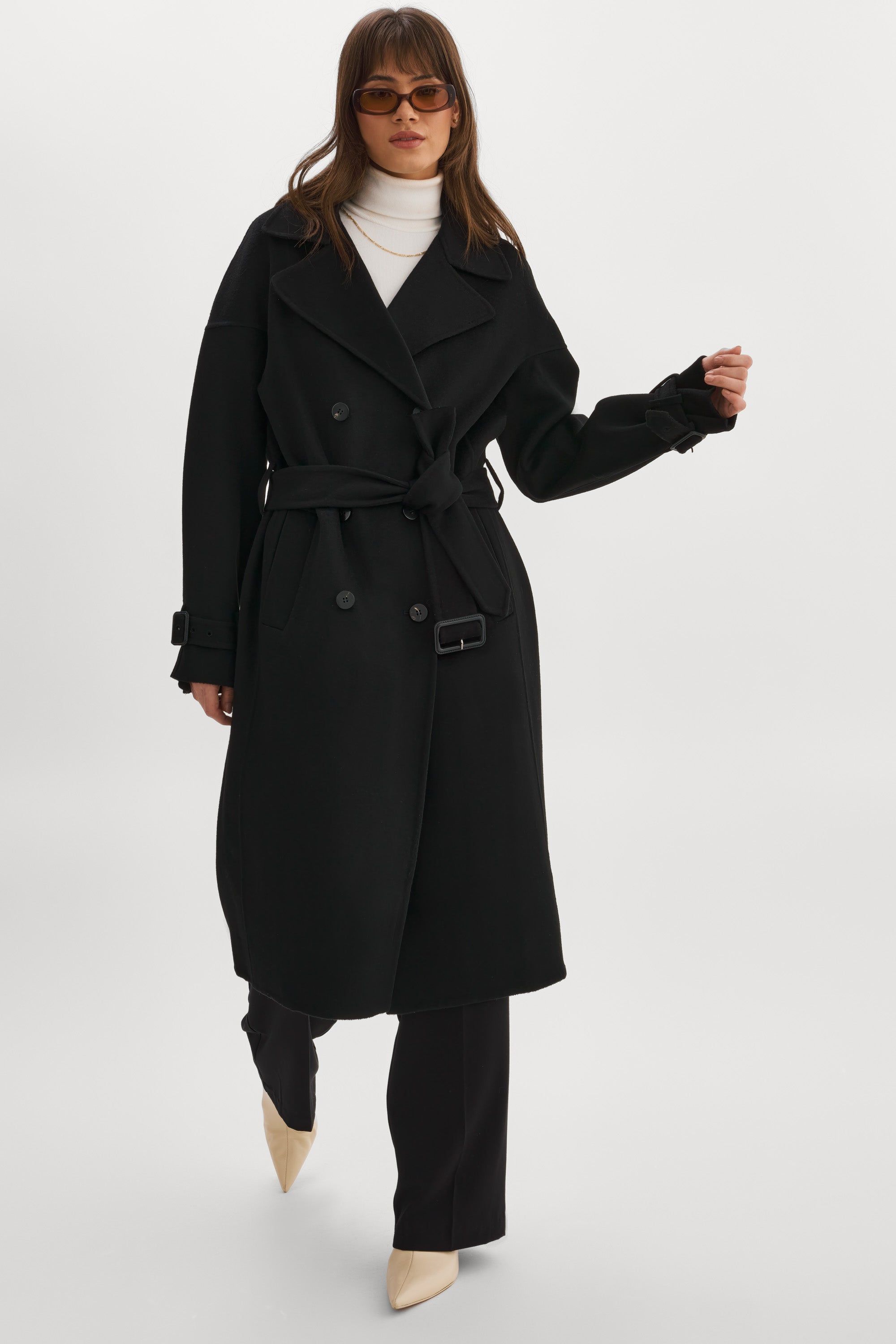 JUDITH | Wool Trench sold by La Marque product image thumbnail 5