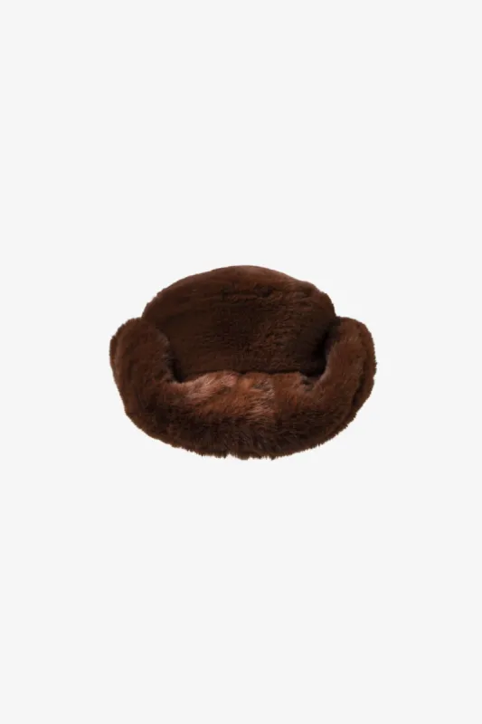 MEL | Faux Fur Cowboy Hat made by LAMARQUE