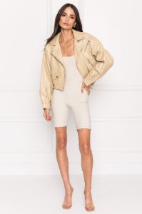 DYLAN | 80's Leather Biker Jacket sold by La Marque