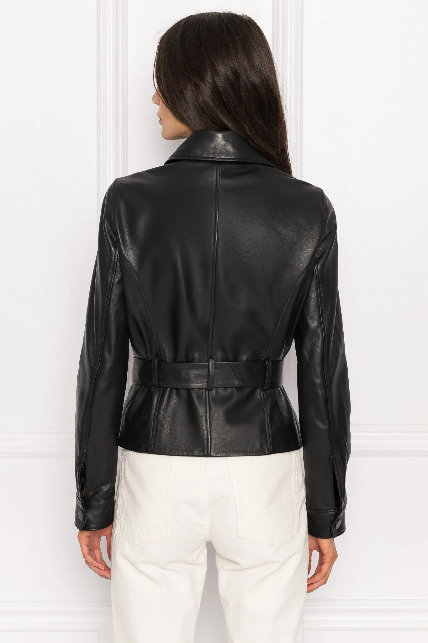 CHERICE | Leather Jacket sold by La Marque product image thumbnail 5