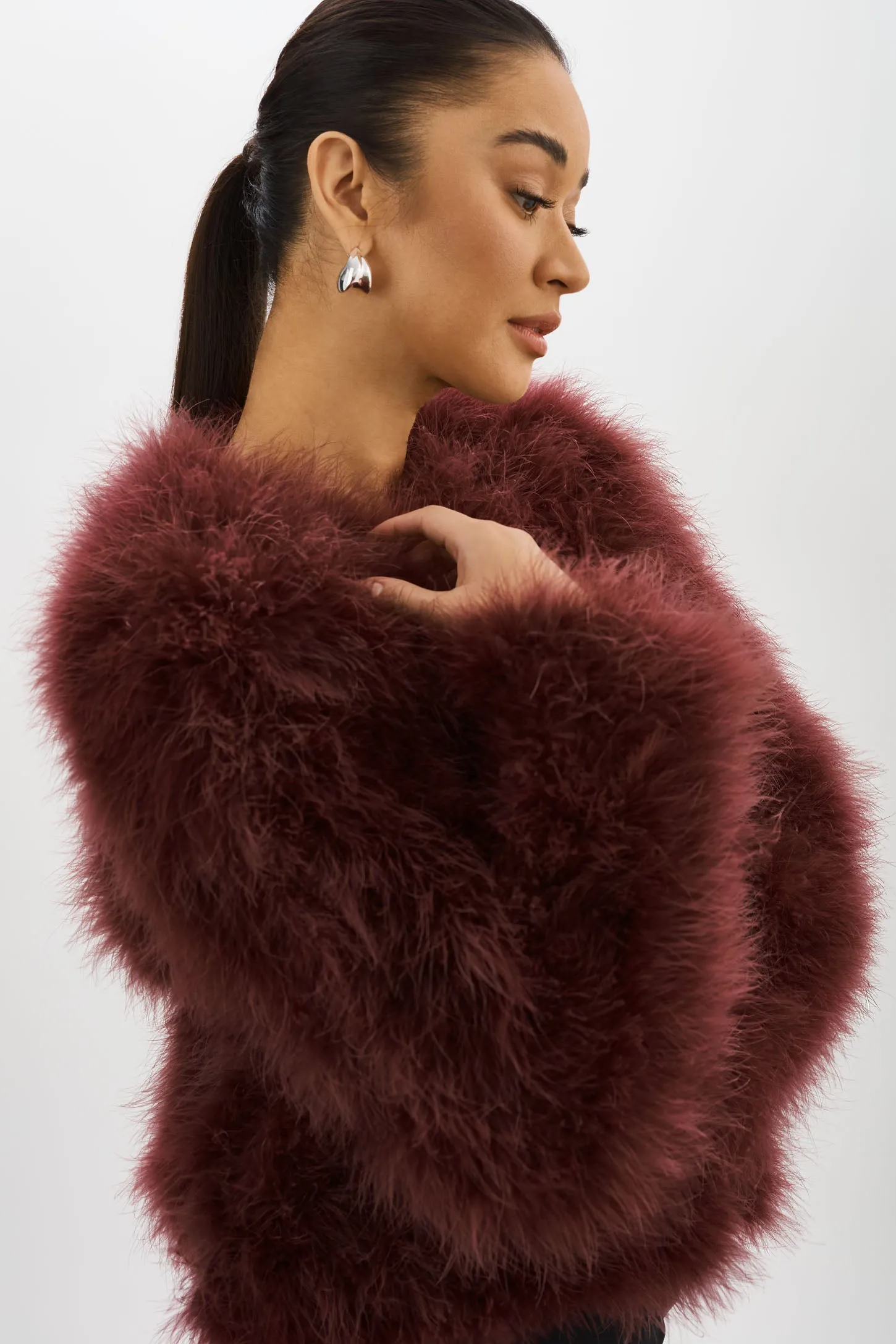 DEORA | Feather Jacket sold by LAMARQUE product image thumbnail 4