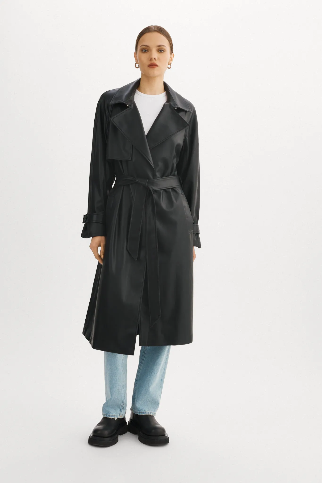 OLINE | Oversized Trench Coat sold by La Marque product image thumbnail 3