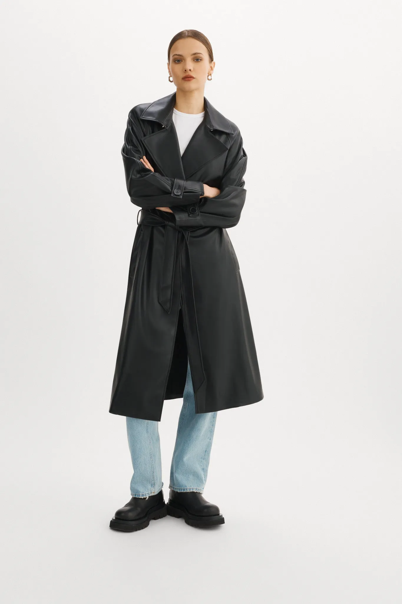 OLINE | Oversized Trench Coat sold by La Marque product image thumbnail 4