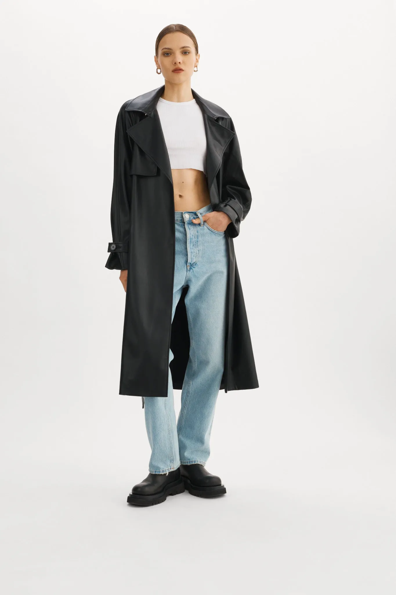 OLINE | Oversized Trench Coat sold by La Marque product image thumbnail 2