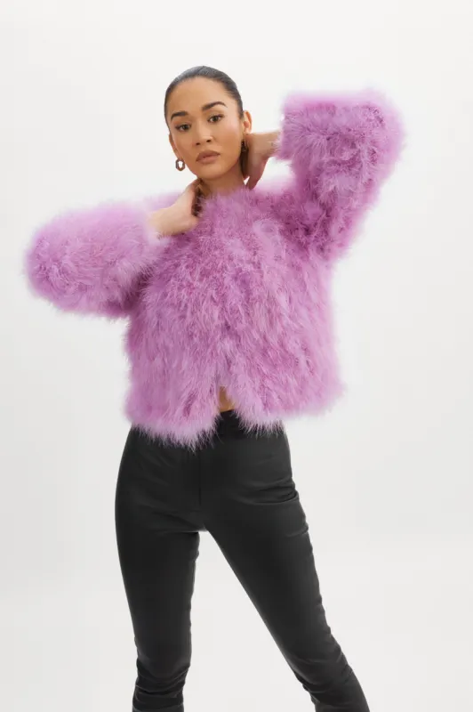 DEORA | Feather Jacket sold by La Marque