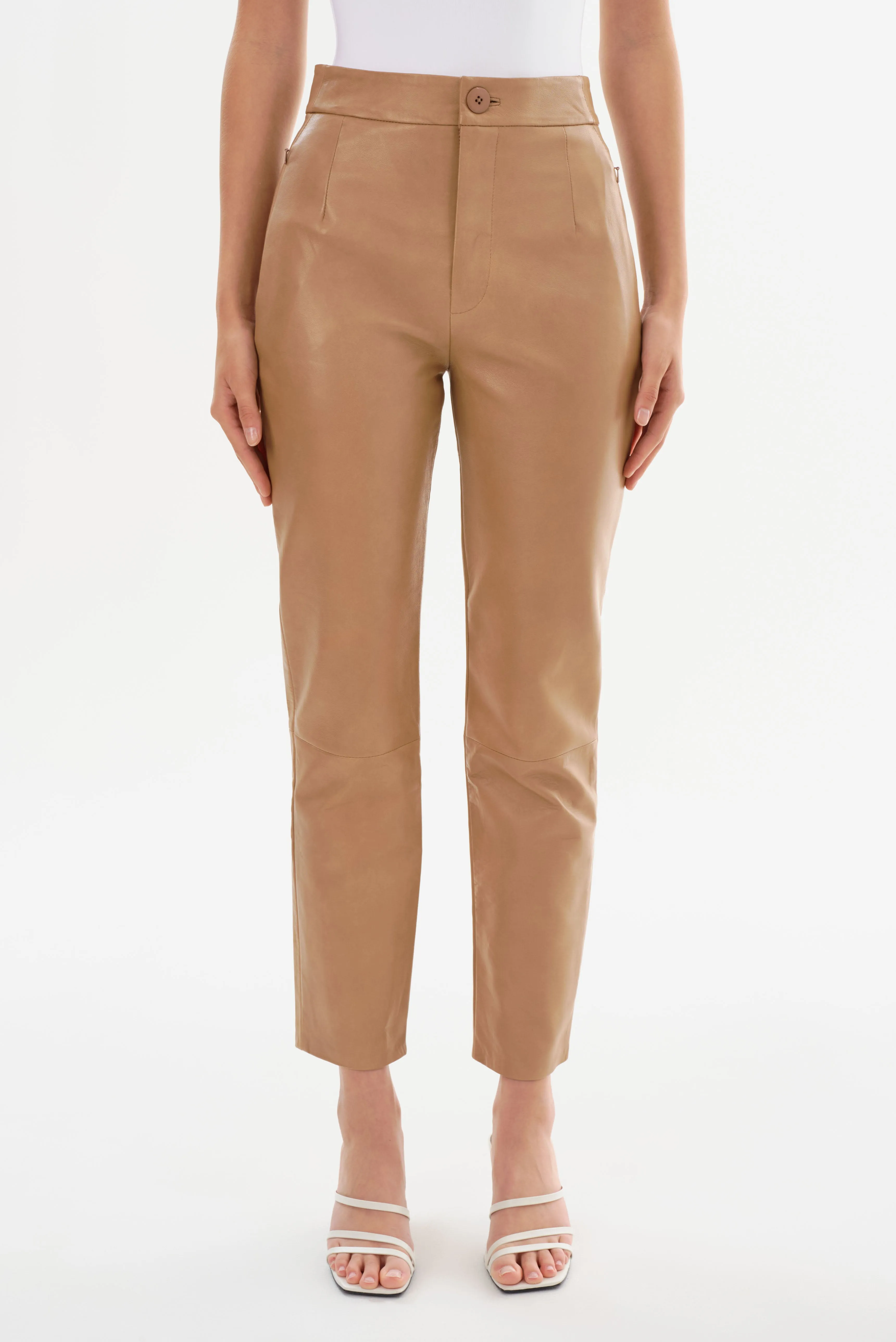 LEONIE | Leather Pants sold by La Marque