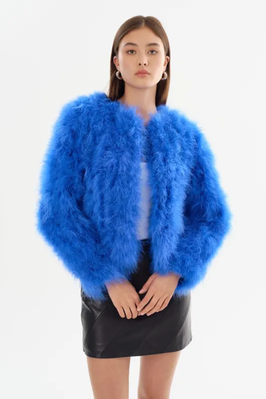 DEORA | Feather Jacket made by LAMARQUE