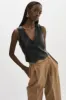KALLIE | Leather Vest sold by La Marque