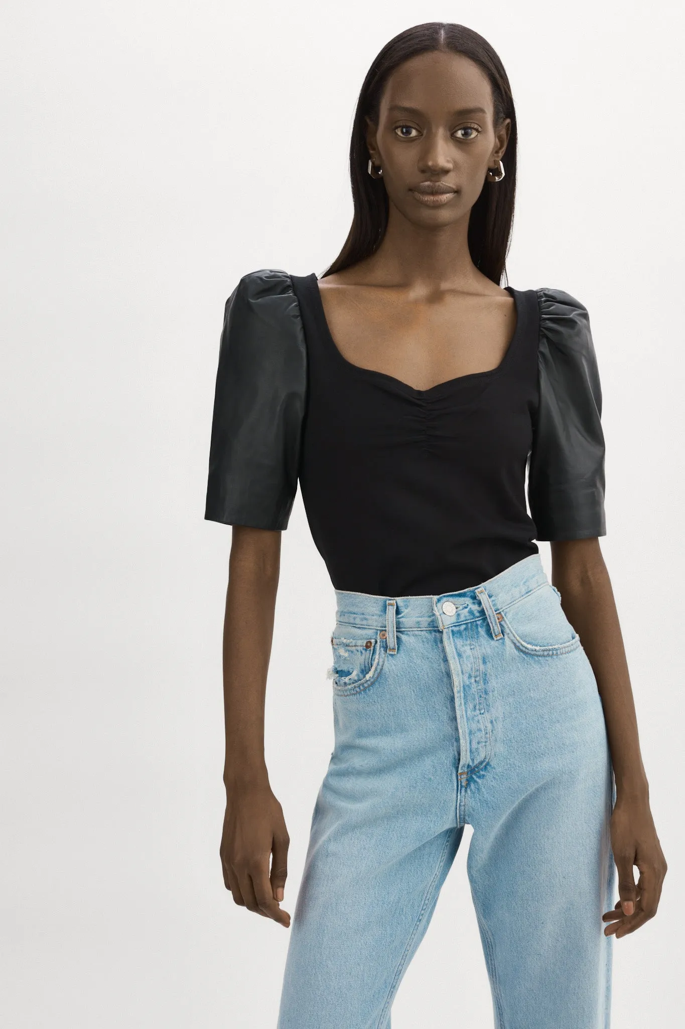 KIRA | Puff Sleeve Top sold by LAMARQUE product image thumbnail 2