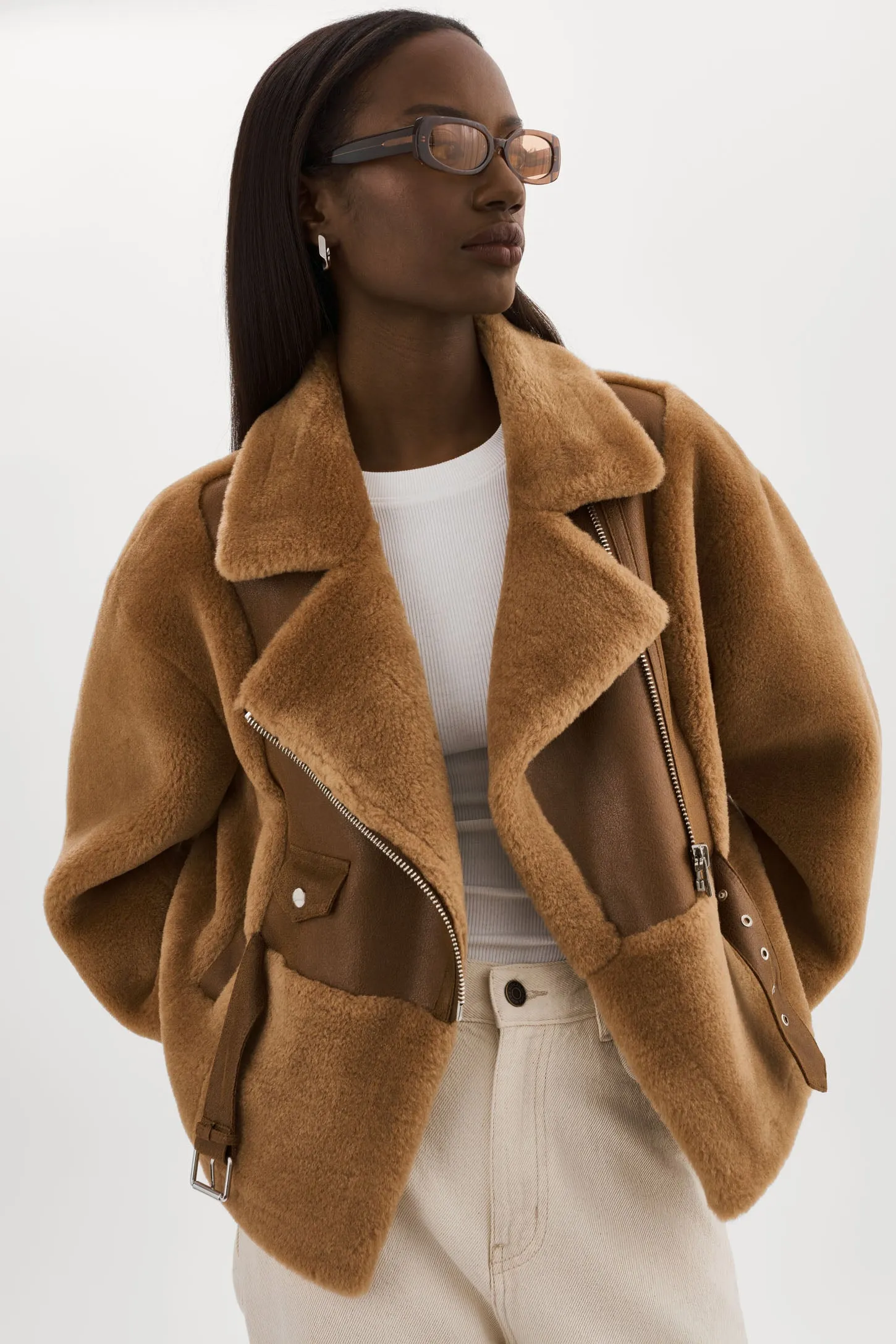 ELODY | Faux Fur Jacket sold by LAMARQUE product image thumbnail 2