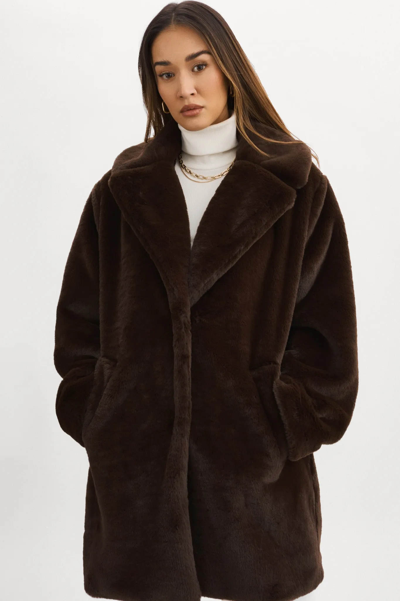 LINNEA | Faux Fur Coat sold by LAMARQUE product image thumbnail 2