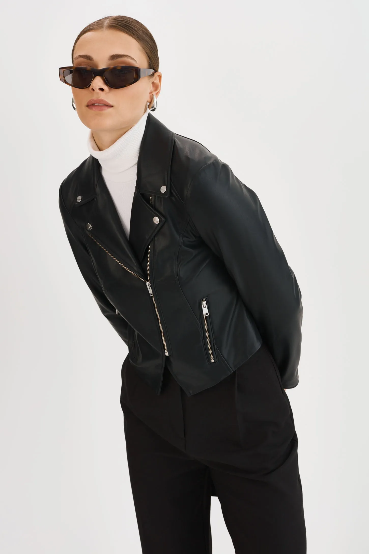 MONICA | Faux Leather Jacket sold by La Marque product image thumbnail 4