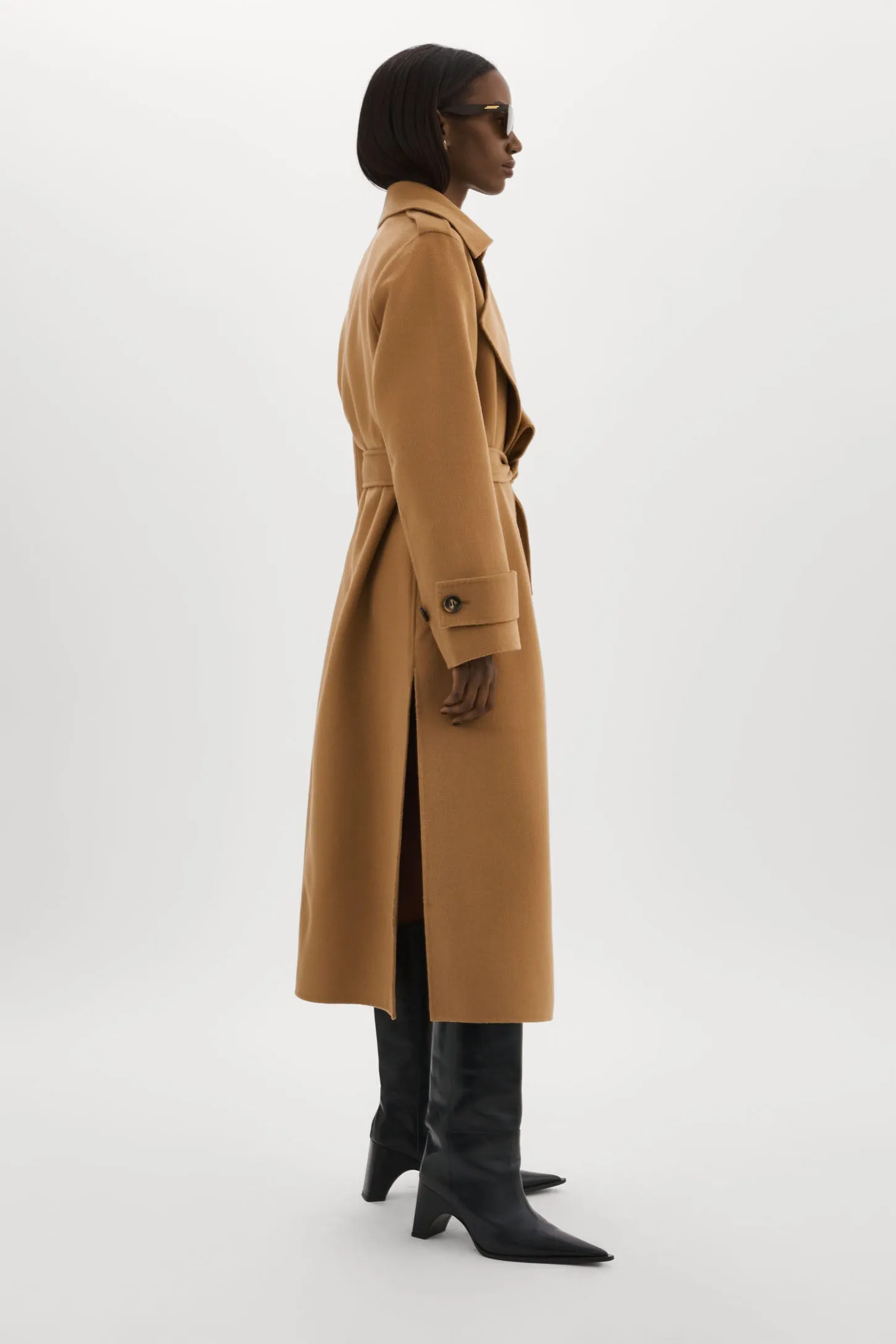 MARGARET | Wool Trench Coat sold by LAMARQUE product image thumbnail 4