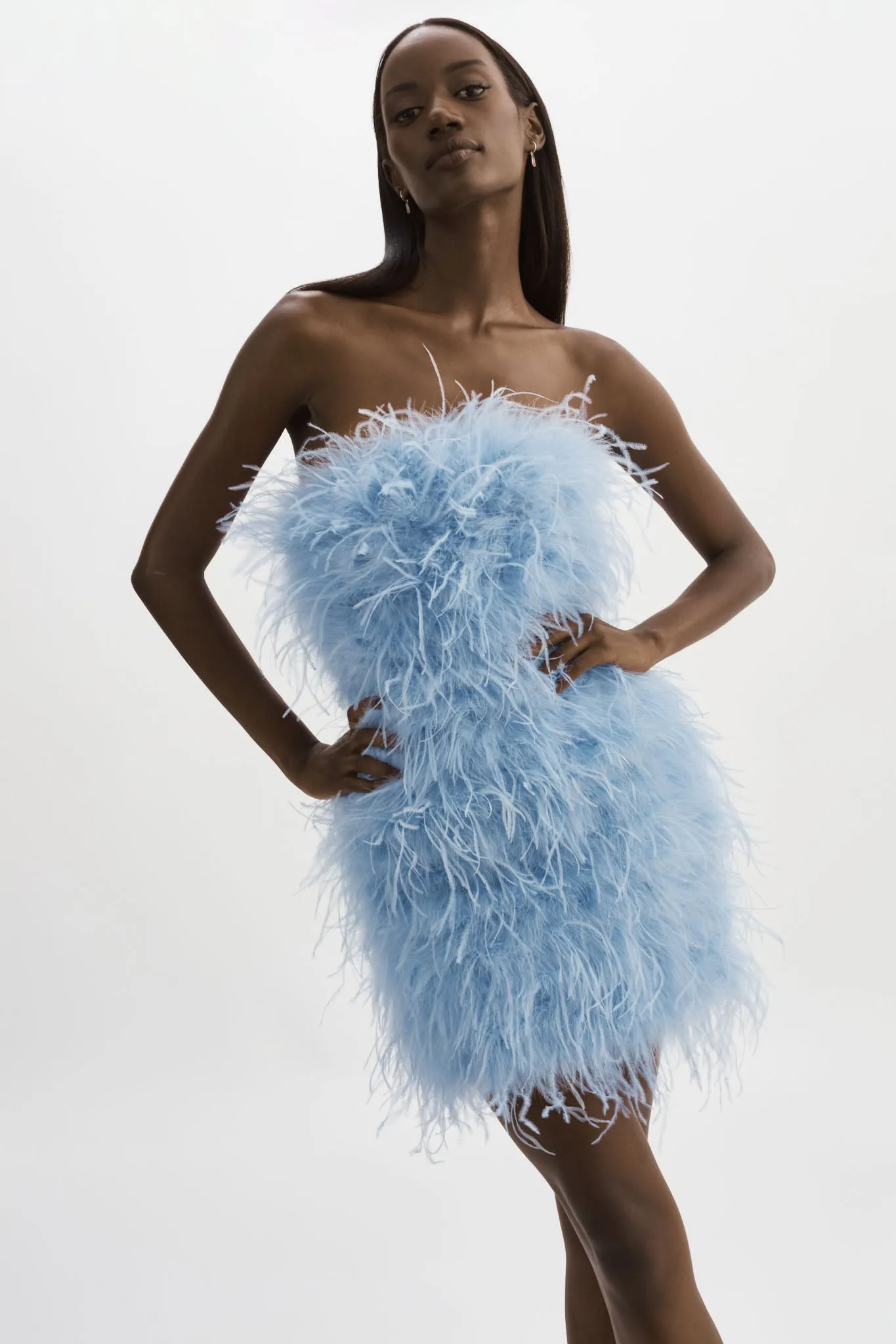 TRIANA | Feather Dress sold by LAMARQUE product image thumbnail 2