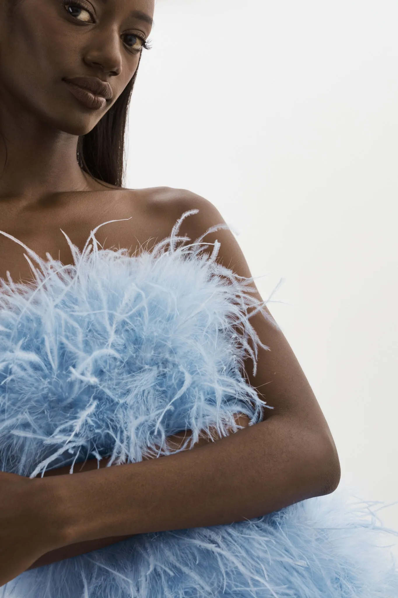 TRIANA | Feather Dress sold by LAMARQUE product image thumbnail 5